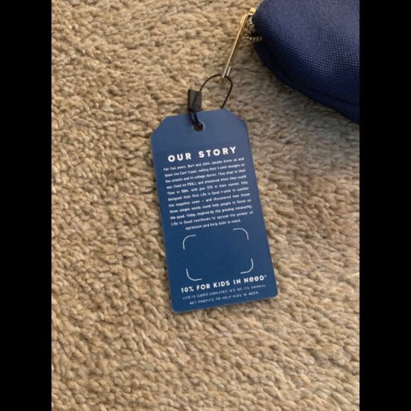 NWT Life is Good Butterfly T Bottom Pouch - Picture 3 of 5